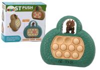 Opakowanie Gra Zręcznościowa pop It dinozaur konsola 4 tryby
