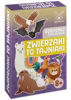 Gra Zwierzaki to Tajniaki. Wydawca: Kangur. SmakLiter.pl Opakowanie Gra Zwierzaki to Tajniaki