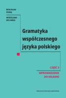Okładka książki Gramatyka współczesnego języka polskiego. Cz. 3