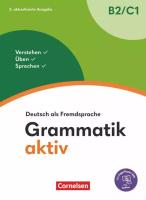 Grammatik aktiv Deutsch als Fremdsprache B2/C1. Autor:   Praca zbiorowa. SmakLiter.pl Okładka książki Grammatik aktiv Deutsch als Fremdsprache B2/C1