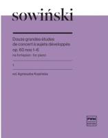 Okładka książki Grandes etudes de concert op. 60 z.1