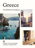Greece The Monocle Handbook. Autor: Tyler Brulé, Tuck Andrew. SmakLiter.pl Okładka książki Greece The Monocle Handbook