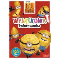 Gru i Minionki Pod przykrywką Wyjątkowa kolorowanka. Autor: Dahl Roald. SmakLiter.pl Okładka książki Gru i Minionki Pod przykrywką Wyjątkowa kolorowanka