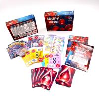 Grupy Krwi. Wydawca: Science Boards. SmakLiter.pl Opakowanie Grupy Krwi