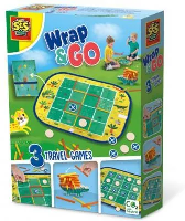 Gry podróżne Wrap&Go 3w1. Wydawca: SES. SmakLiter.pl Opakowanie Gry podróżne Wrap&Go 3w1