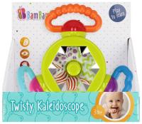 Grzechotka Kalejdoskop Bam Bam. Wydawca: BamBam. SmakLiter.pl Opakowanie Grzechotka Kalejdoskop Bam Bam