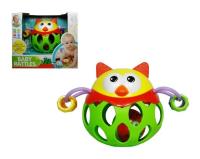 Grzechotka plastikowo-gumowa Zwierzątko. Wydawca: SWEDE. SmakLiter.pl Opakowanie Grzechotka plastikowo-gumowa Zwierzątko