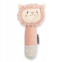 Grzechotka pluszowa z piszczkiem New Baby Lama. Wydawca: Baby Mix. SmakLiter.pl Opakowanie Grzechotka pluszowa z piszczkiem New Baby Lama