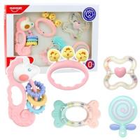 Opakowanie Grzechotki sensoryczne pastelowe 5szt