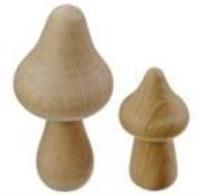 Grzybki drewniane 2szt. Wydawca: Titanum. SmakLiter.pl Opakowanie Grzybki drewniane 2szt