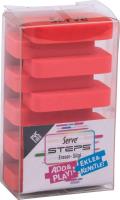 Opakowanie Gumka do mazania Steps neon czerwona