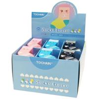 Opakowanie Gumko-temperówka do ołówka Skarpetka mix