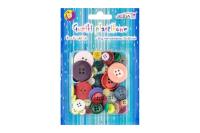 Opakowanie Guziki plastikowe 10-30mm 30g