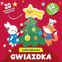 Gwiazdka. Naklejkowo. Autor: Opracowanie zbiorowe. SmakLiter.pl Okładka książki Gwiazdka. Naklejkowo