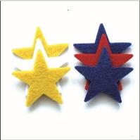 Opakowanie Gwiazdki z filcu 40szt