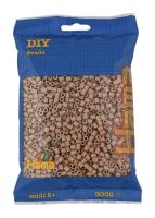 Opakowanie Hama Midi Koraliki w woreczku 3000 jasnobrązowe