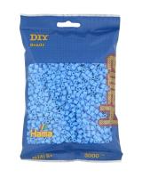 Opakowanie Hama Midi Koraliki w woreczku 3000 pastelowe niebieskie