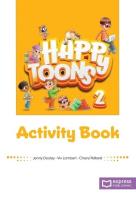 Okładka książki Happy Toons 2 edycja międzyna. AB + DigiBook (kod)