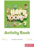 Okładka książki Happy Toons 3 ed. międzynar. AB + DigiBook (kod)