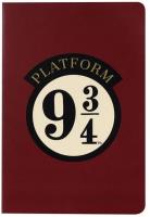 Harry Potter Notatnik A5 linia Peron 9 i 3/4. Wydawca: Half Moon Bay. SmakLiter.pl Opakowanie Harry Potter Notatnik A5 linia Peron 9 i 3/4