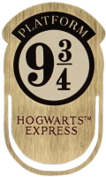 Harry Potter Zakładka metalowa Peron 9 i 3/4. Wydawca: Half Moon Bay. SmakLiter.pl Opakowanie Harry Potter Zakładka metalowa Peron 9 i 3/4