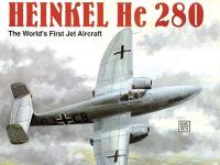 Heinkel He 280. Autor: Joachim Dressel. SmakLiter.pl Okładka książki Heinkel He 280