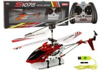 Helikopter R/C z żyroskopem Syma S107G czerwony. Wydawca: Leantoys. SmakLiter.pl Opakowanie Helikopter R/C z żyroskopem Syma S107G czerwony