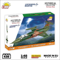 Historical Collection Lockheed F-104 Starfight. Wydawca: Cobi. SmakLiter.pl Opakowanie Historical Collection Lockheed F-104 Starfight