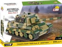 Historical Collection Panzerjger Tiger Ausf.B. Wydawca: Cobi. SmakLiter.pl Opakowanie Historical Collection Panzerjger Tiger Ausf.B