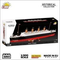 Historical Collection R.M.S. TITANIC. Wydawca: Cobi. SmakLiter.pl Opakowanie Historical Collection R.M.S. TITANIC