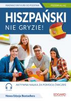 Hiszpański nie gryzie!. Autor: Agnieszka Kowalewska. SmakLiter.pl Okładka książki Hiszpański nie gryzie!