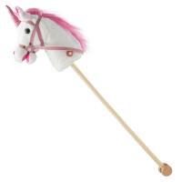 Hobby Horse jednorożec dźwięk i kółka Nia biały. Wydawca: Baby Mix. SmakLiter.pl Opakowanie Hobby Horse jednorożec dźwięk i kółka Nia biały