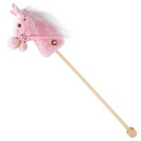 Hobby Horse z dźwiękiem i kółkami Rosie różowy. Wydawca: Baby Mix. SmakLiter.pl Opakowanie Hobby Horse z dźwiękiem i kółkami Rosie różowy
