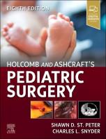 Okładka książki Holcomb and Ashcraft's Pediatric Surgery