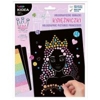 Opakowanie Holograficzne Obrazki Księżniczki KIDEA