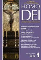 Okładka książki Homo Dei styczeń-marzec 1/2026