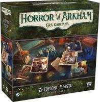Horror w Arkham LCG: Zatopione miasto Rozszerzenie. Wydawca: GALAKTA. SmakLiter.pl Opakowanie Horror w Arkham LCG: Zatopione miasto Rozszerzenie