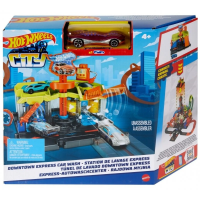 Opakowanie Hot Wheels City mały zestaw z autkiem HDR27