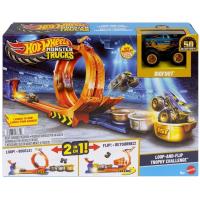 Opakowanie Hot Wheels City Skok po trofeum + monster truck