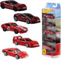 Opakowanie Hot Wheels Ferrari 5-pak
