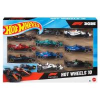 Opakowanie Hot Wheels Formuła 1 Samochodziki Bolidy F1 10-pak