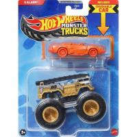 Opakowanie Hot Wheels Monster Trucks Pojazd 1:64 + auto JCG37