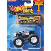 Opakowanie Hot Wheels Monster Trucks Pojazd 1:64 + auto JCG38