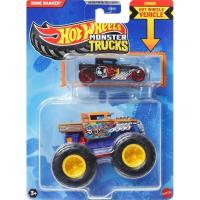 Opakowanie Hot Wheels Monster Trucks Pojazd 1:64 + auto JCG41