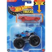 Opakowanie Hot Wheels Monster Trucks Pojazd 1:64 + auto JCG42