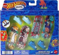 Opakowanie Hot Wheels Skate Deskorolka 4-pak + buty