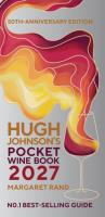 Okładka książki Hugh Johnson's Pocket Wine Book 2027