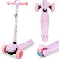 Hulajnoga 3-kołowa Hopi różowa. Wydawca: Spokey. SmakLiter.pl Opakowanie Hulajnoga 3-kołowa Hopi różowa