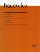 Okładka książki II Sonata