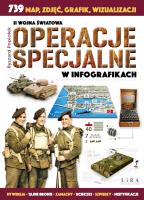 Okładka książki II wojna światowa. Operacje specjalne w infografikach